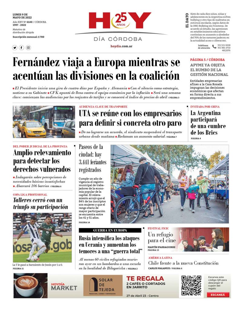 Portada 09.05.2022 Portada 09.05.2022