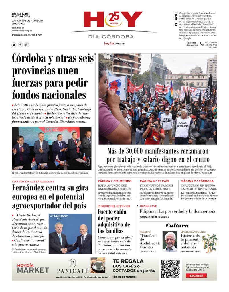 Portada 12.05.2022 Portada 12.05.2022