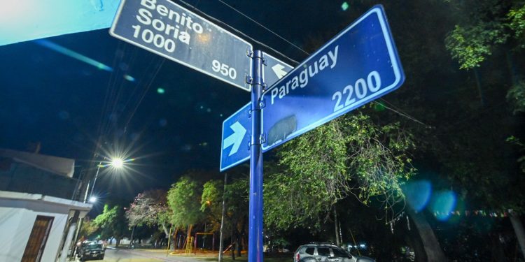 El tramo de La Cañada quedó totalmente iluminado