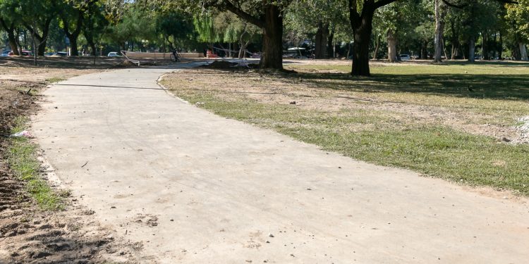 Avanzan la primera etapa de las obras de recuperación del Parque Sarmiento