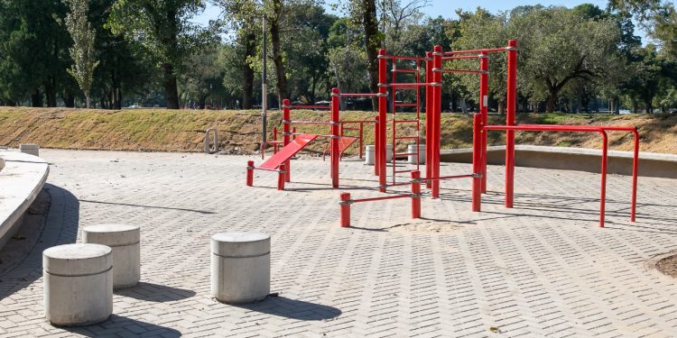 Avanzan la primera etapa de las obras de recuperación del Parque Sarmiento
