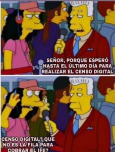 Estos son los mejores memes sobre el Censo Nacional Estos son los mejores memes sobre el Censo Nacional