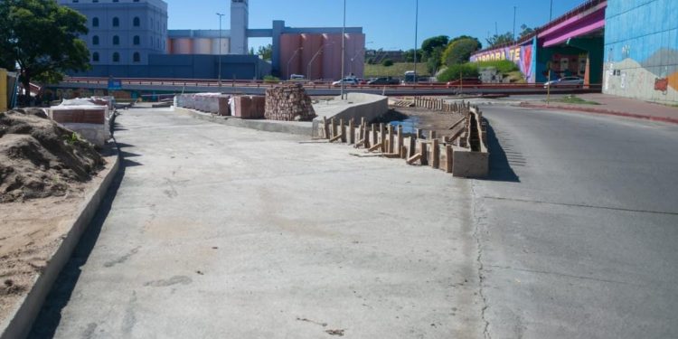 El ex playón de estacionamiento de la Terminal se transformó en una plaza de juegos