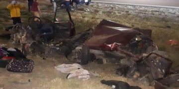 Un muerto y tres heridos con politraumatismos tras un siniestro vial en avenida Circunvalación