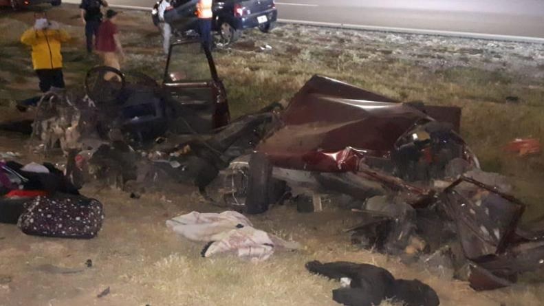 Un muerto y tres heridos con politraumatismos tras un siniestro vial en avenida Circunvalación