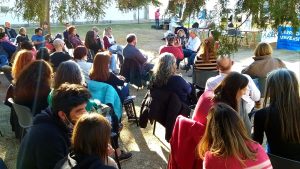 Instalaron una carpa docente para pedir mejoras salariales