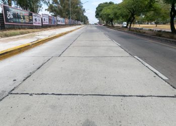 Finalizaron los trabajos de rehabilitación en la avenida Vélez Sársfield