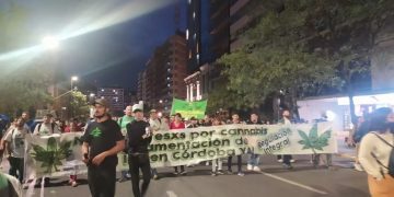 Se realizó en Córdoba la marcha mundial de la marihuana
