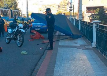 Fue imputado el chofer de Coniferal que se llevó puesto un control policial