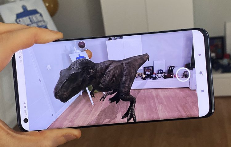 Cómo activar los dinosaurios 3D con Google desde nuestros celulares