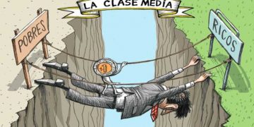 El vaciamiento de la clase media