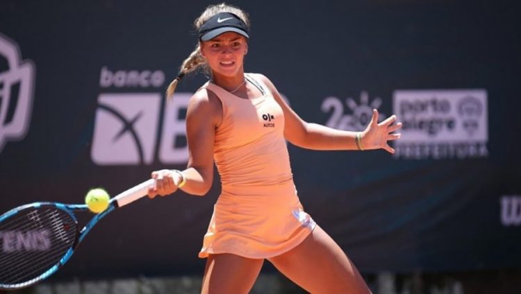 Luciana Moyano ganó tres medallas de oro en tenis