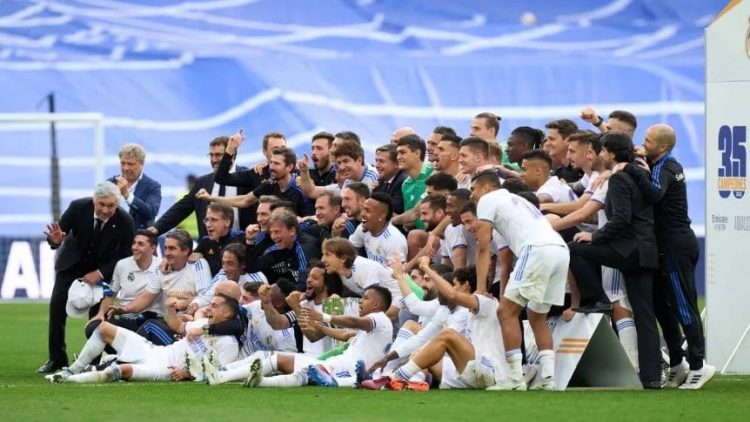 Real Madrid goleó al Espanyol, y es campeón de La Liga