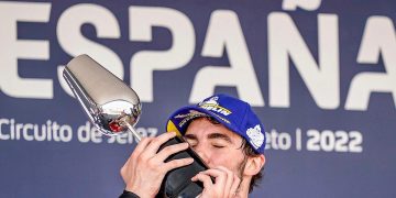 Bagnaia ganó de punta a punta en España