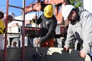 Habilitan el nuevo aliviador cloacal en Villa Páez y Alberdi