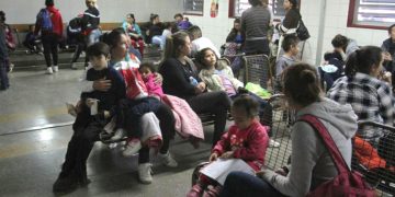 Se duplicaron las consultas por infecciones respiratorias de niños