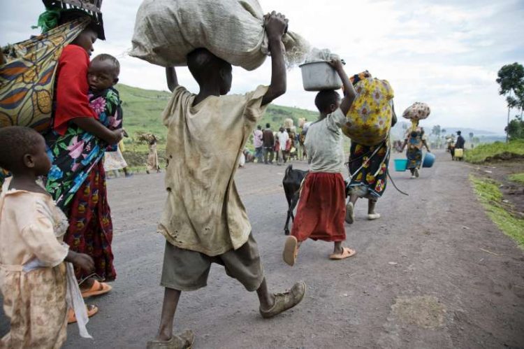 Los datos muestran que África concentra el 80% de los desplazados internos por conflictos y violencia.