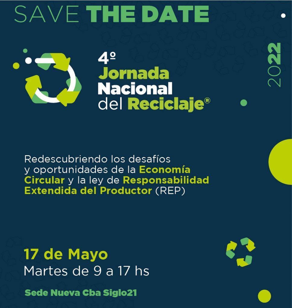 La cuarta jornada nacional de reciclaje se realizará en Córdoba