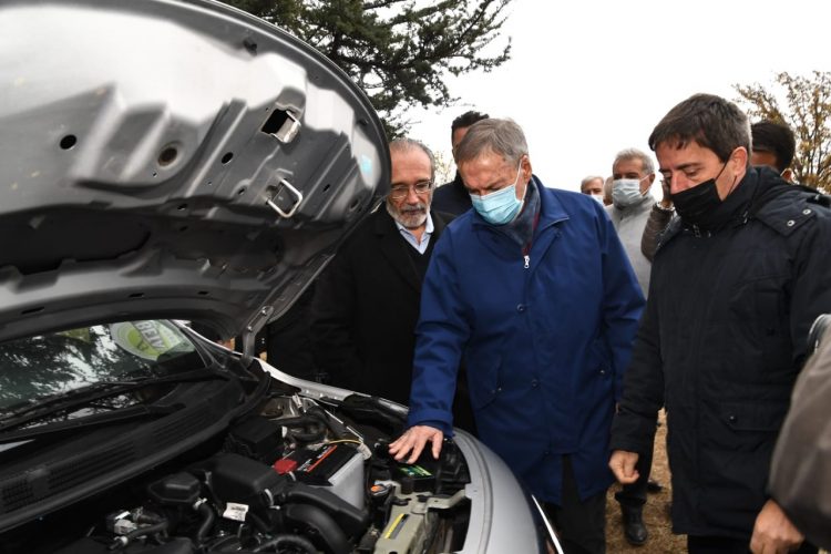 Los vehículos de la Provincia funcionarán con biocombustibles