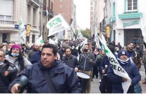 Ante la escalada del conflicto, el municipio advirtió que no negociará con "violentos"