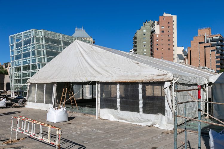 Quitarán el techo de vidrio en plaza España