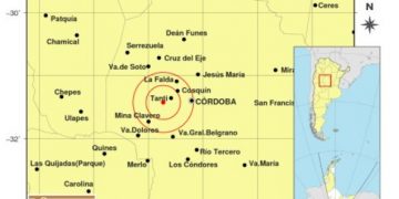 Un temblor de 3,3° agitó las sierras cordobesas esta madrugada