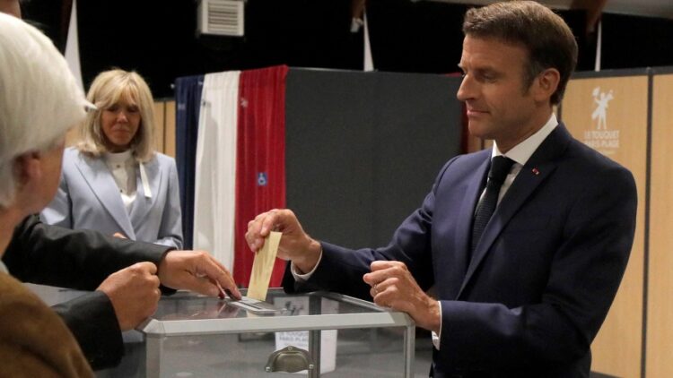 Dura derrota de Macron en la segunda vuelta de las legislativas