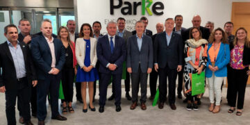 La delegación cordobesa se hizo presente en el Parque Tecnológico de Bizkaia