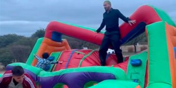 J Balvin está de festejo en Carlos Paz