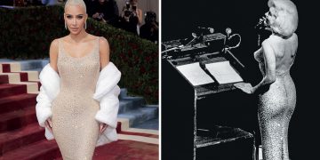Kim Kardashian se refirió a su pérdida de peso para entrar en el vestido de Marilyn Monroe