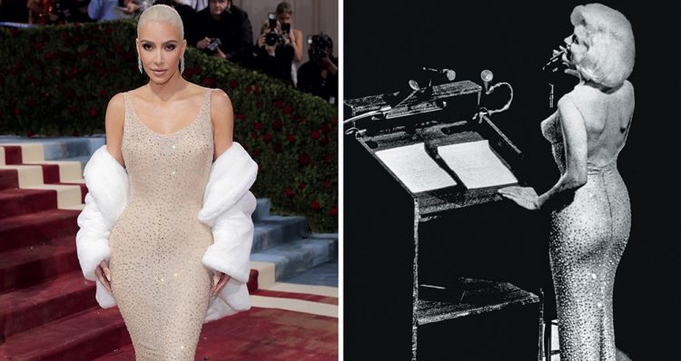 Kim Kardashian se refirió a su pérdida de peso para entrar en el vestido de Marilyn Monroe
