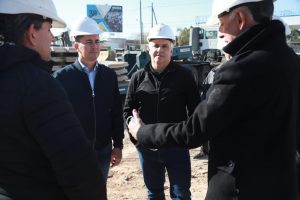 Calvo y Llaryora recorrieron juntos dos obras viales que la Provincia encara en la Ciudad