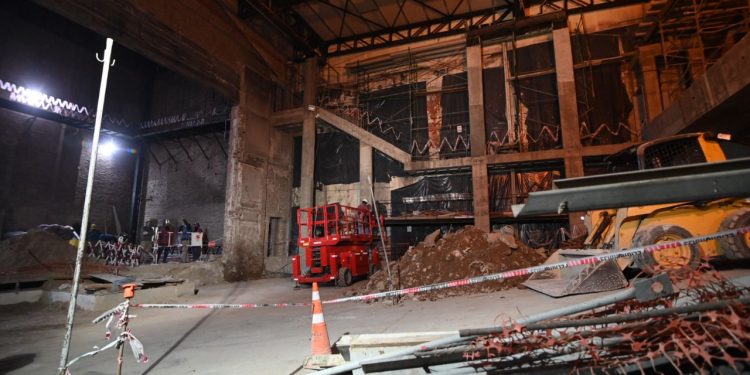 Continúan las obras de restauración en el Teatro Comedia