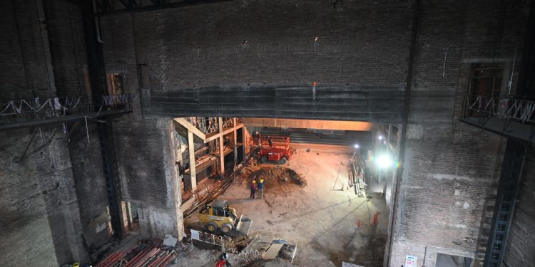 Continúan las obras de restauración en el Teatro Comedia