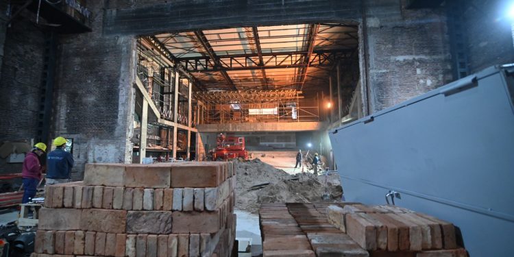 Continúan las obras de restauración en el Teatro Comedia