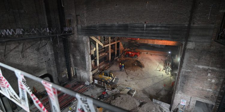Continúan las obras de restauración en el Teatro Comedia