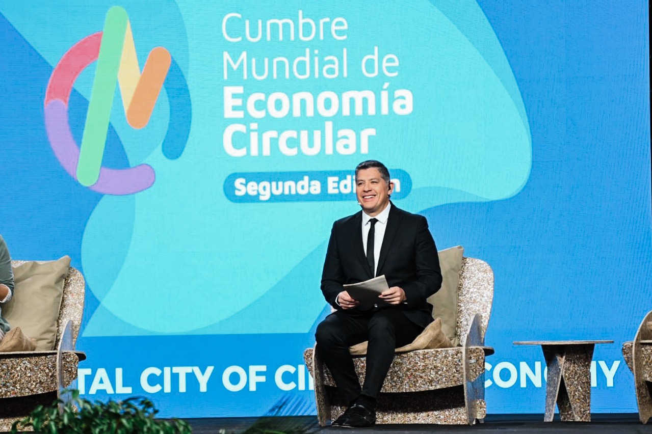 Con una gran convocatoria, dio inicio la Segunda Cumbre Mundial de Economía Circular en Córdoba