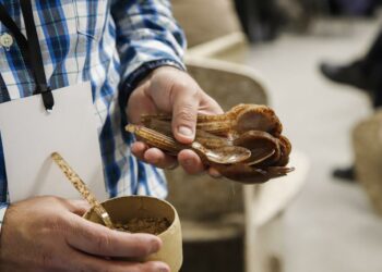 Para evitar generar desechos, se utilizan elementos hechos con materiales reciclados