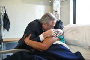 Fernández viajo a Jujuy para visitar a Milagro Sala, quien se encuentra internada
