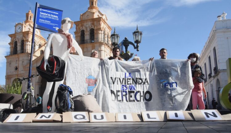 Córdoba encabezó la jornada nacional de protestas de los inquilinos