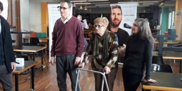 Un abogado ciego recibió una donación de Lionel Messi que promete cambiarle la vida