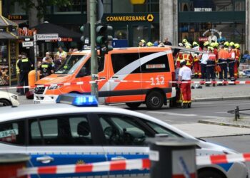 Un automovilista embistió a personas en Berlín