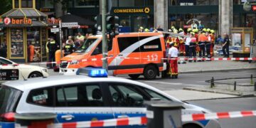 Un automovilista embistió a personas en Berlín