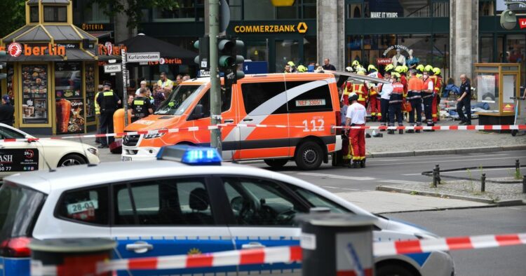 Un automovilista embistió a personas en Berlín