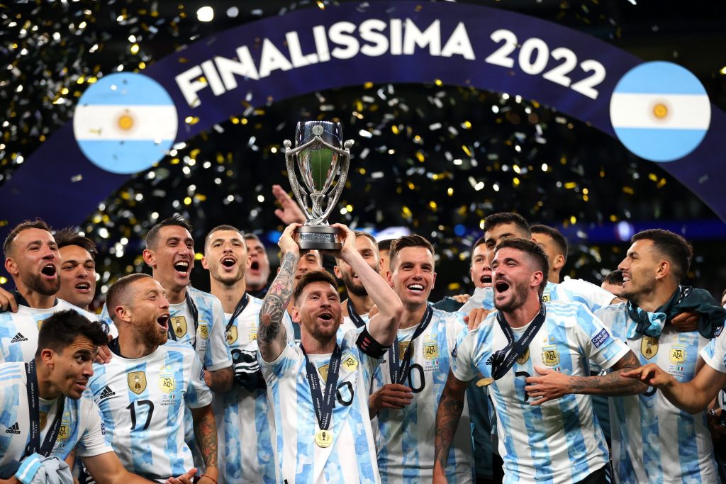 Argentina goleó a Italia y gritó campeón en Wembley