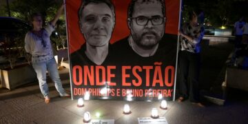 Encontraron restos humanos donde desaparecieron un periodista y un indigenista en Brasil