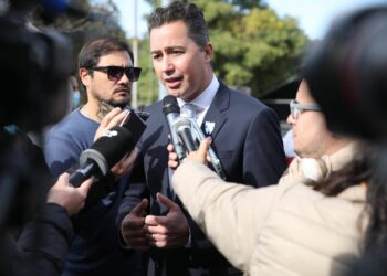 Calvo reiteró su preocupación por el desabastecimiento de gasoil