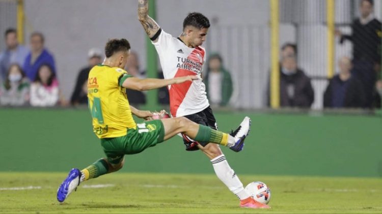 River, sin Armani y Álvarez, visita a Defensa y Justicia