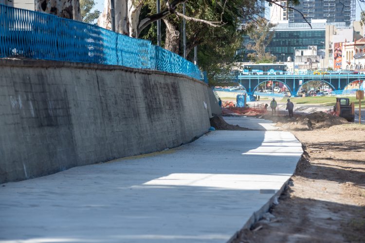 Revalorizan la Costanera con una batería de obras