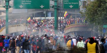 El caos se apodera de Ecuador en el noveno día de protestas